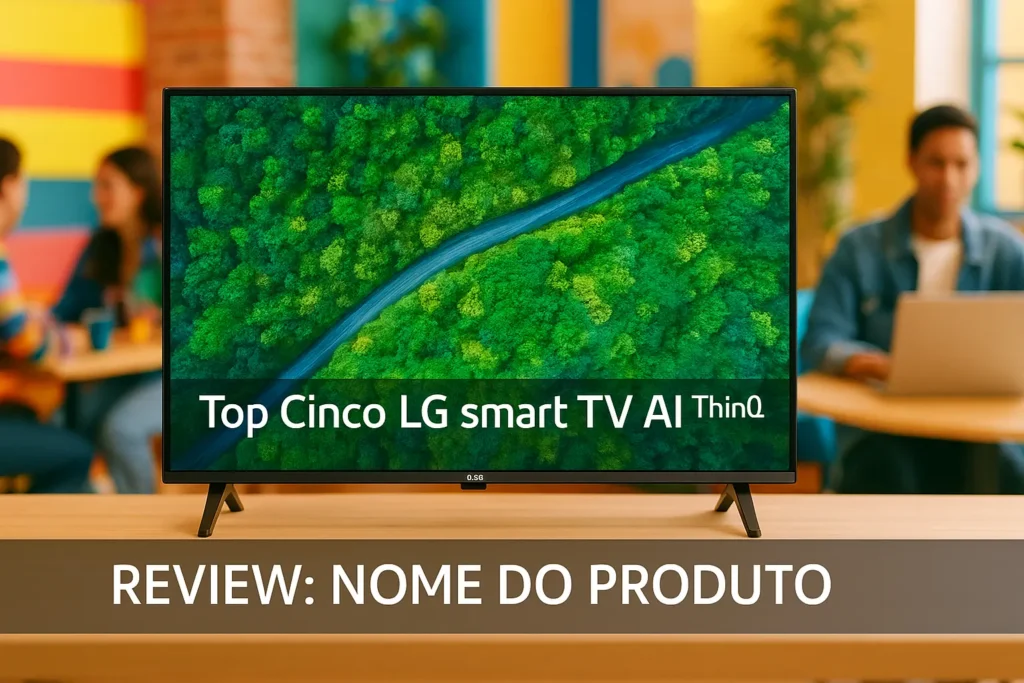 Top Cinco LG smart TV AI thinq 55