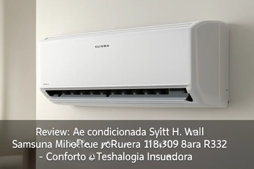 Ar Condicionado Split Hi Wall Samsung WindFree AI Inverter 18.000 Btus Frio 220v R-32 – Conforto e Tecnologia Inovadora