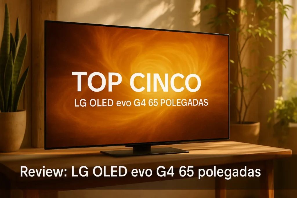 Top Cinco  LG OLED EVO g4 65 polegadas