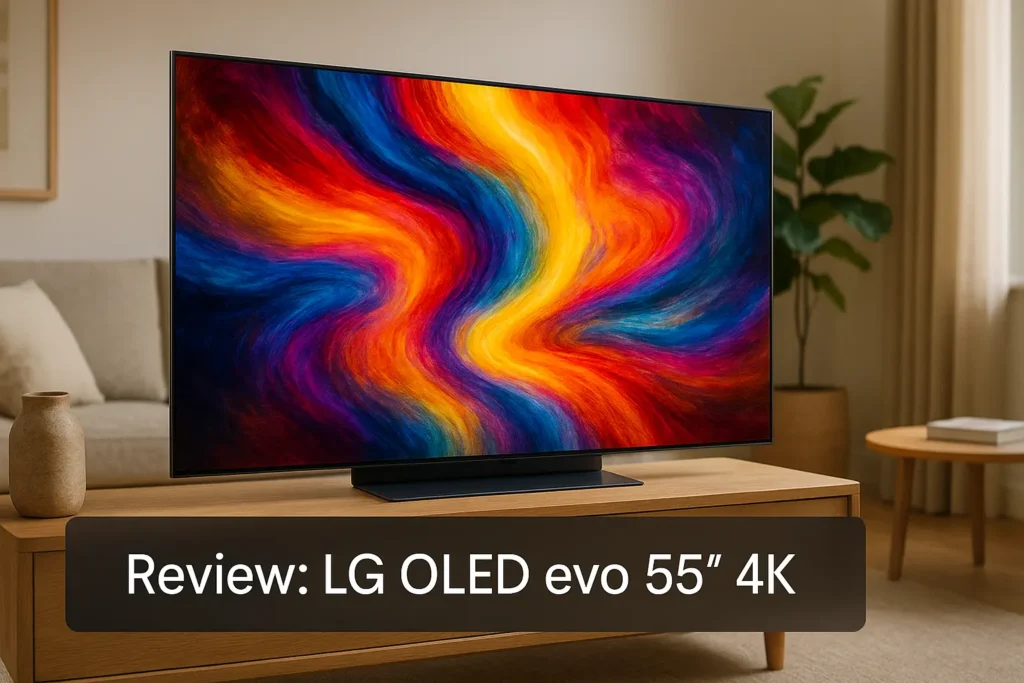 Top 5 smart TV LG OLED EVO g3 55” 4k