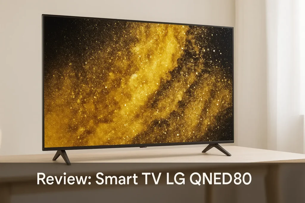 Melhores 5  smart TV LG QNED 80