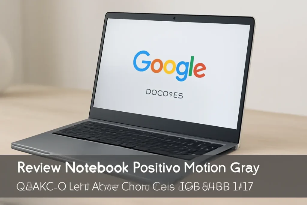 Notebook Positivo Motion Gray Q464C-O Intel Atom Quad Core 4GB 64GB 14,1''