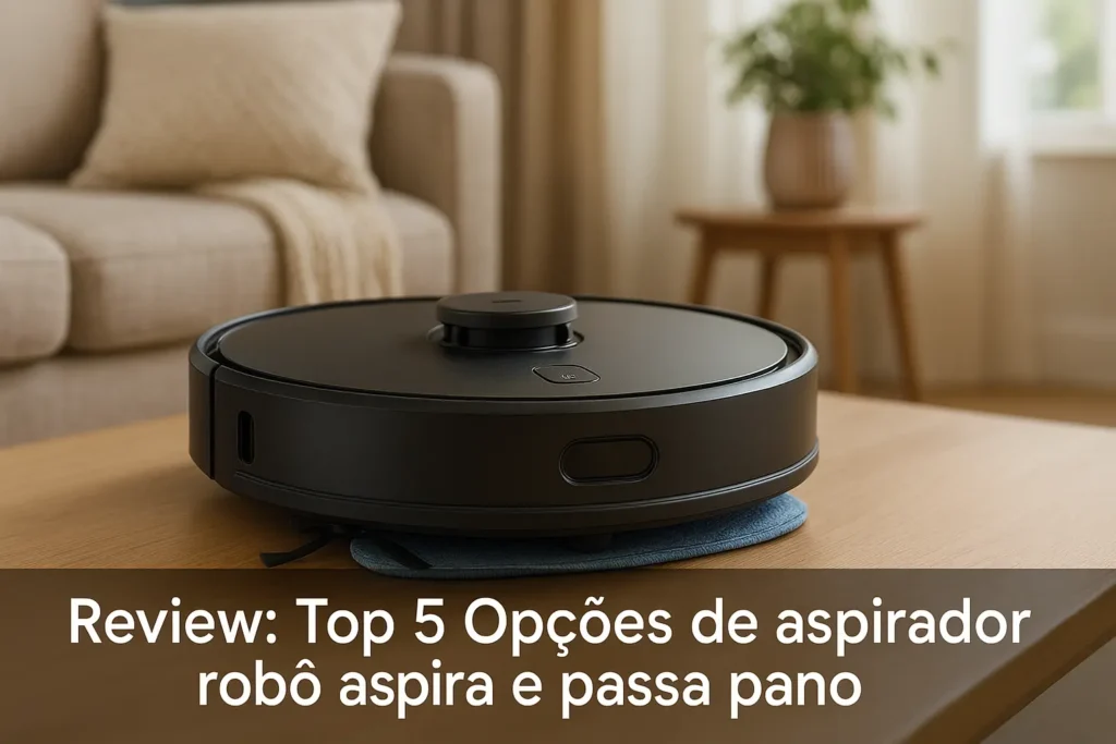 Top 5 Opções de aspirador robo aspira e passa pano