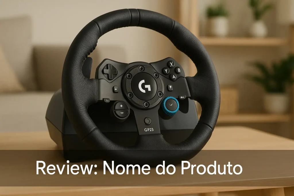 Principais Cinco volante logitech g923