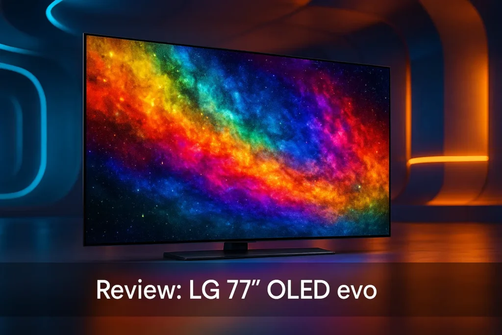 Top Cinco  TV LG 77 OLED EVO