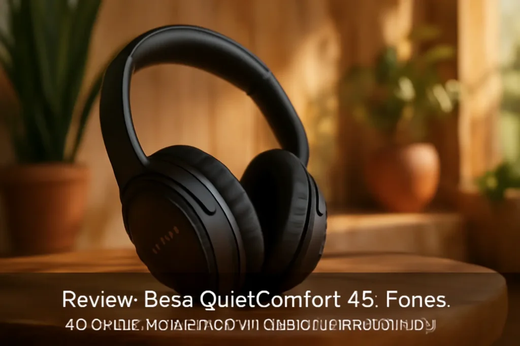Bose QuietComfort 45: Fones de Ouvido Bluetooth com Cancelamento de Ruído