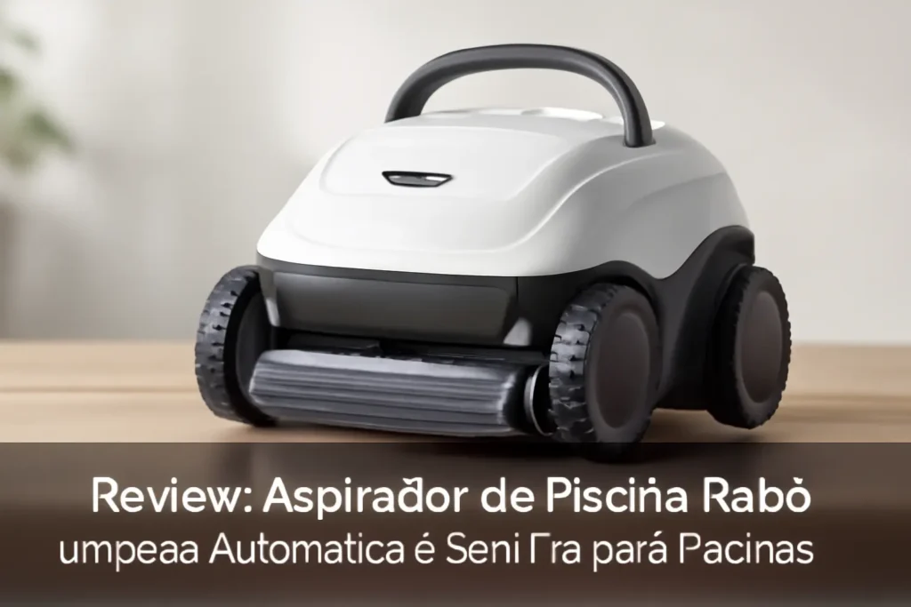 Aspirador de Piscina Robô: Limpeza Automática e Sem Fio para Piscinas
