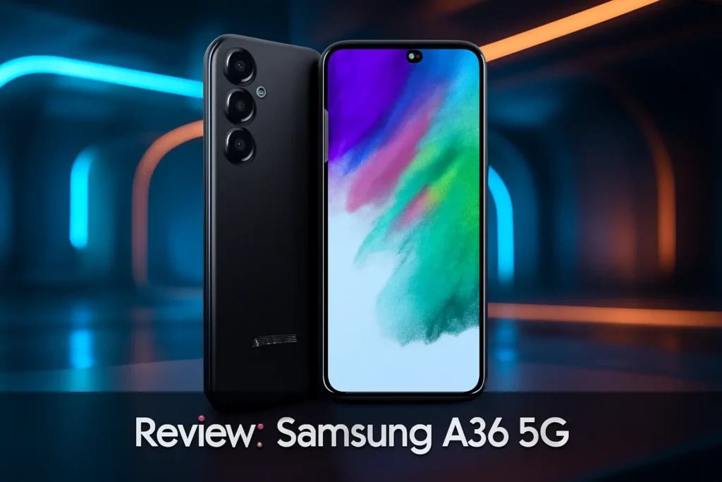 Samsung A36 5G: 128GB, Tela de 6,7" e Bateria de 5000mAh