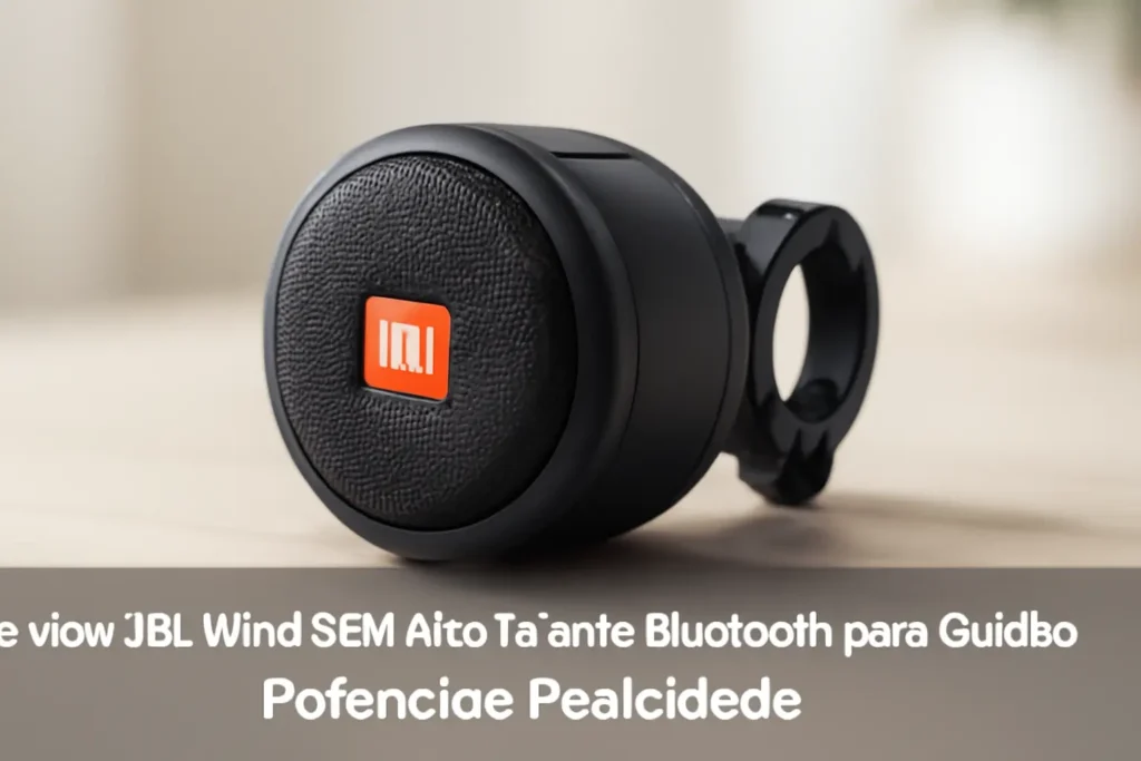 JBL Wind 3 FM Alto-falante Bluetooth para Guidão: Potência e Praticidade