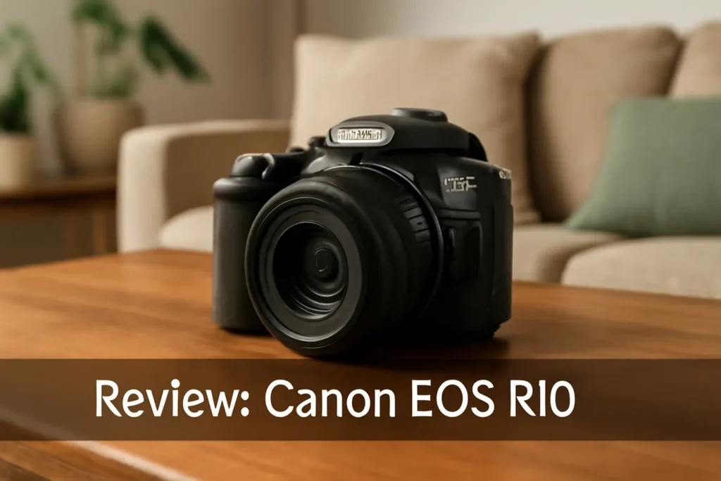 Canon EOS R10: Câmera Sem Espelho de 24,2 MP para Criadores de Conteúdo