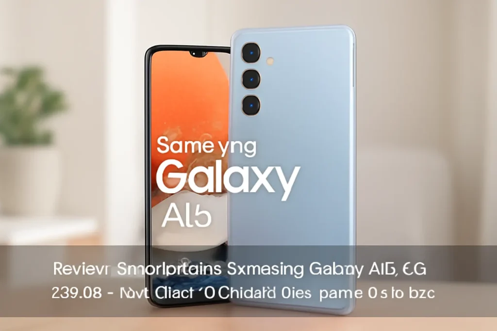 Smartphone Samsung Galaxy A15 4G 256GB - Azul Claro: O Celular Ideal para o Dia a Dia