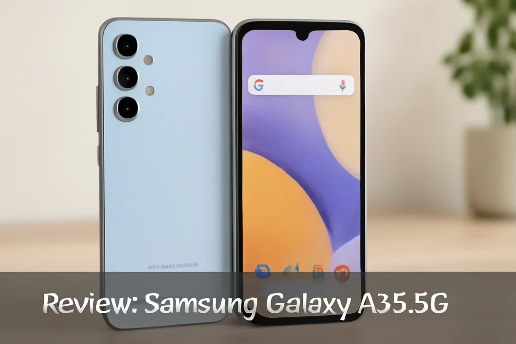 Samsung Galaxy A35 5G, Câmera Tripla até 50MP, Tela 6.6", 256GB Azul Claro