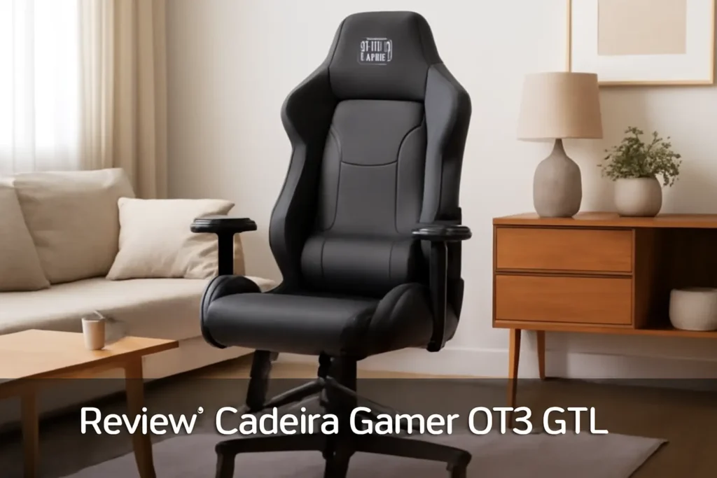 Cadeira Gamer DT3 GTL: Ergonomia e Conforto para Longas Sessões de Jogo