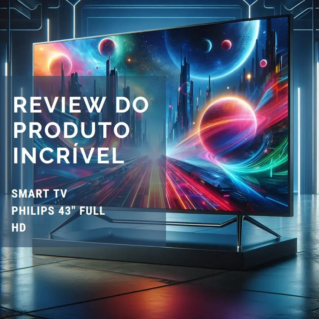 Smart TV Philips 43" Full HD com Google TV e HDR