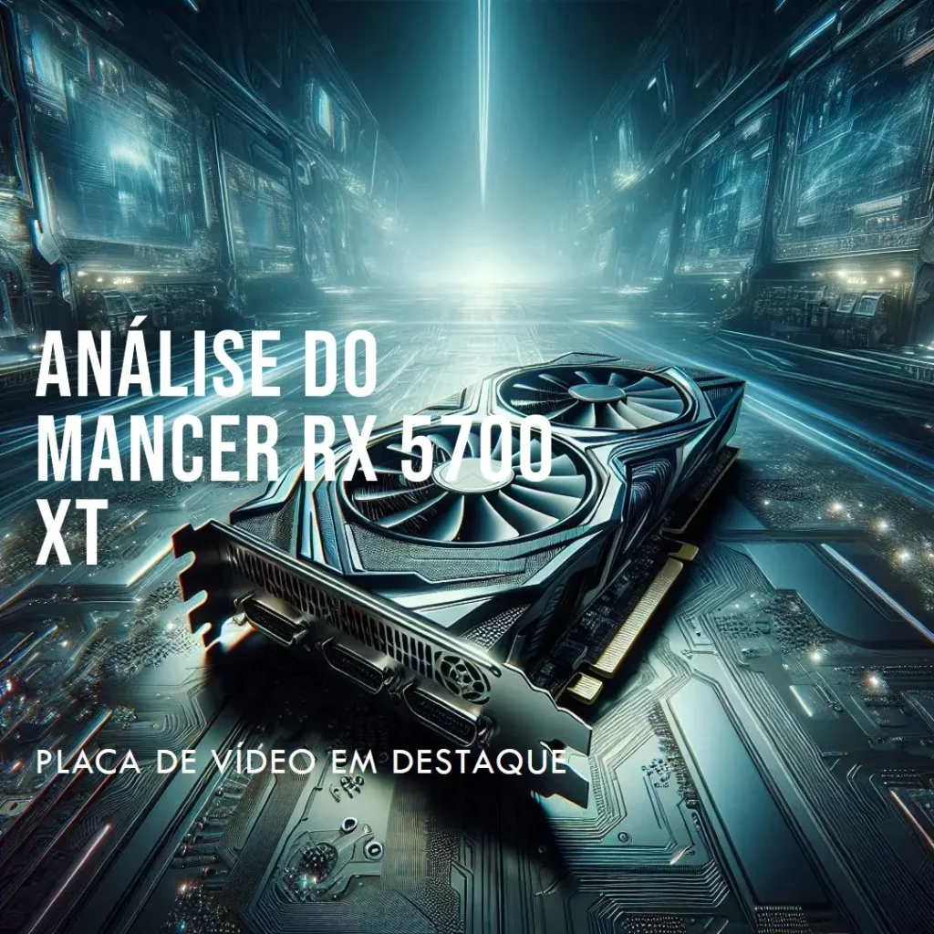 Placa de Vídeo Mancer RX 5700 XT Streaky 8GB GDDR6