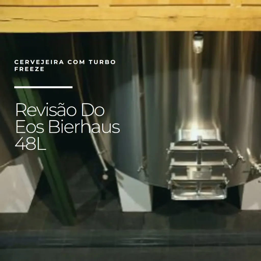 Cervejeira Eos Bierhaus 48L com Turbo Freeze e Trava de Painel