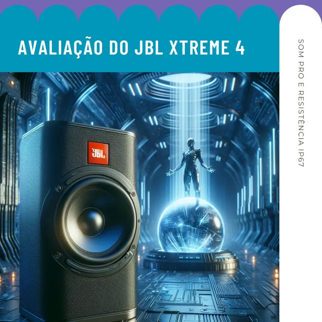 JBL Xtreme 4 com som Pro e resistência IP67