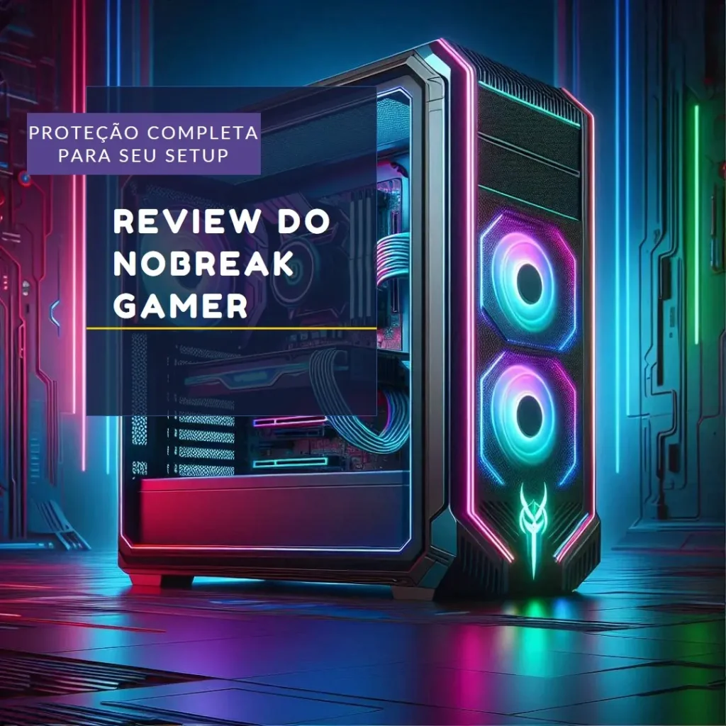 Nobreak Gamer Ultimate Bivolt Preto Intelbras: Proteção Completa para Seu Setup