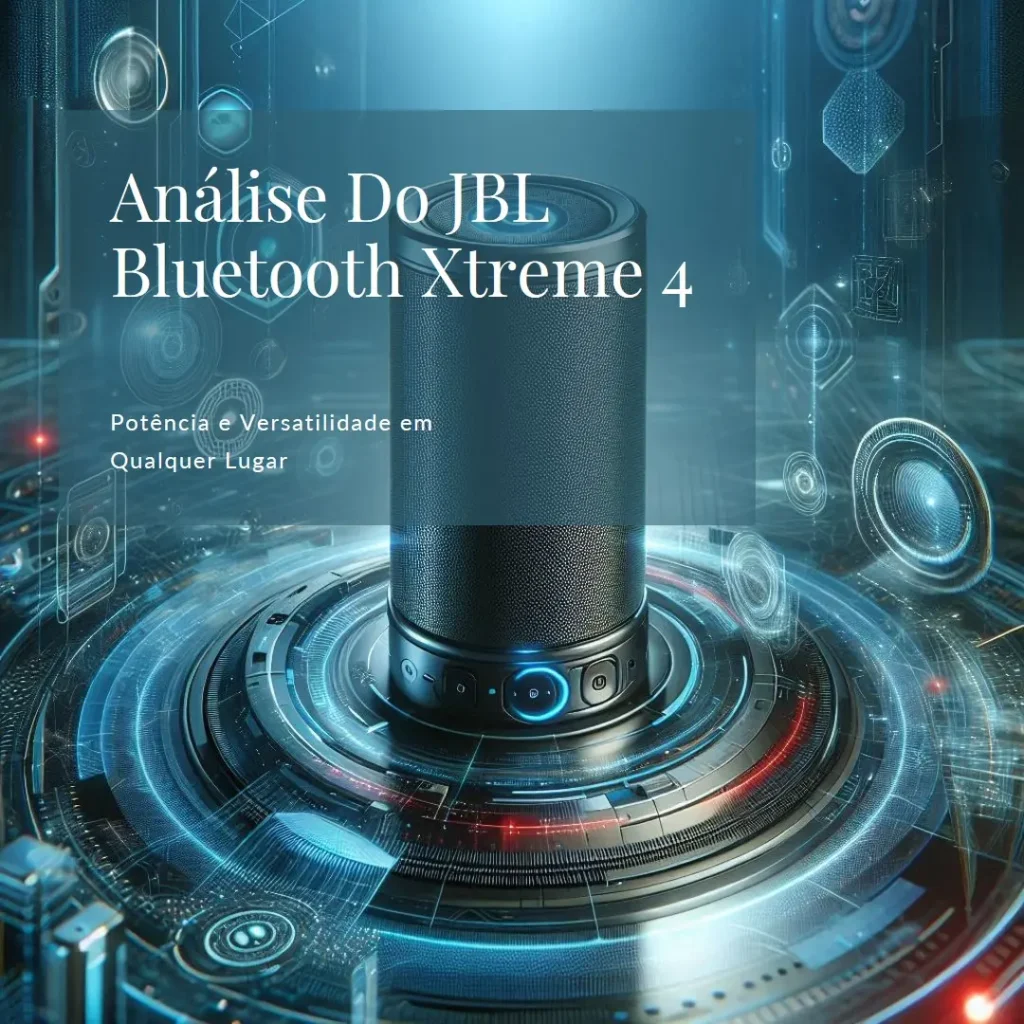 Caixa de Som JBL Bluetooth Xtreme 4 Azul: Potência e Versatilidade em Qualquer Lugar