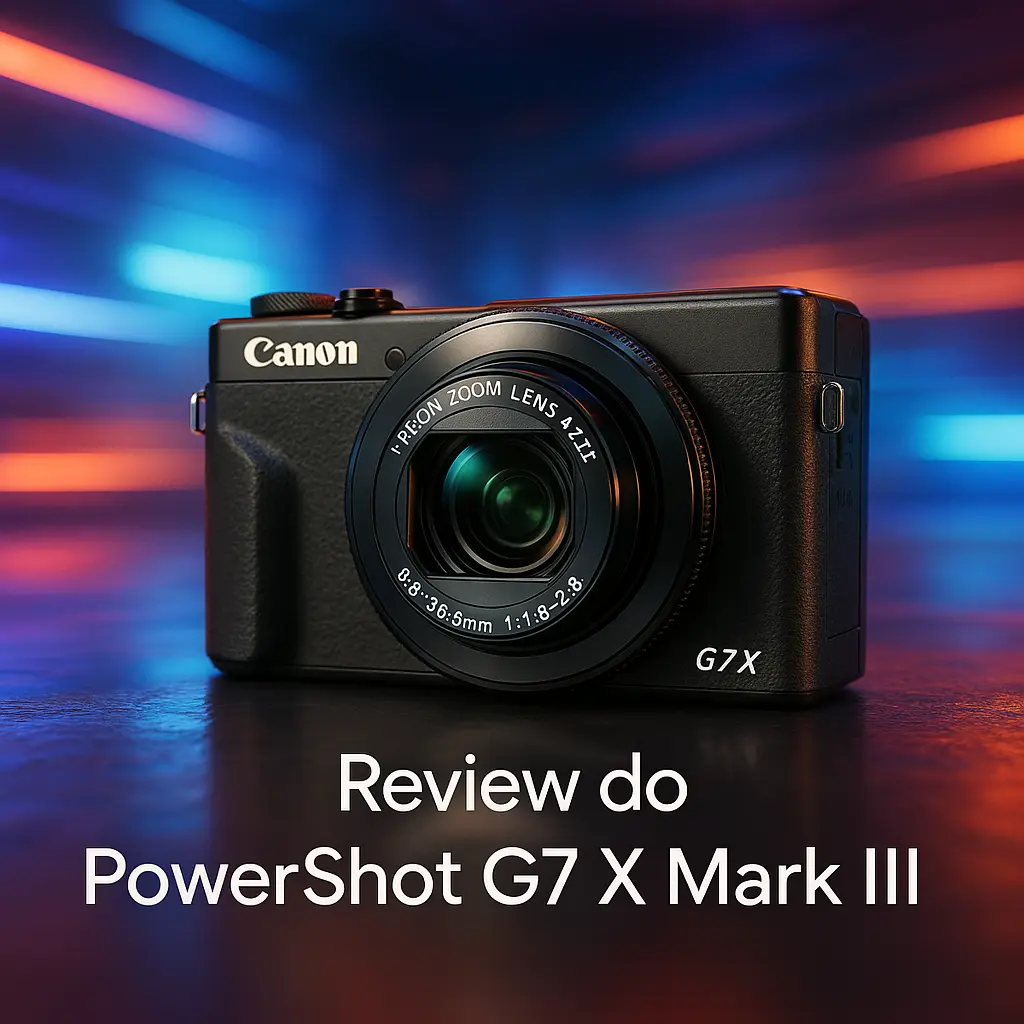 Canon 7546 Câmera Digital Powershot G7 X Mark III: Qualidade Profissional em Suas Mãos