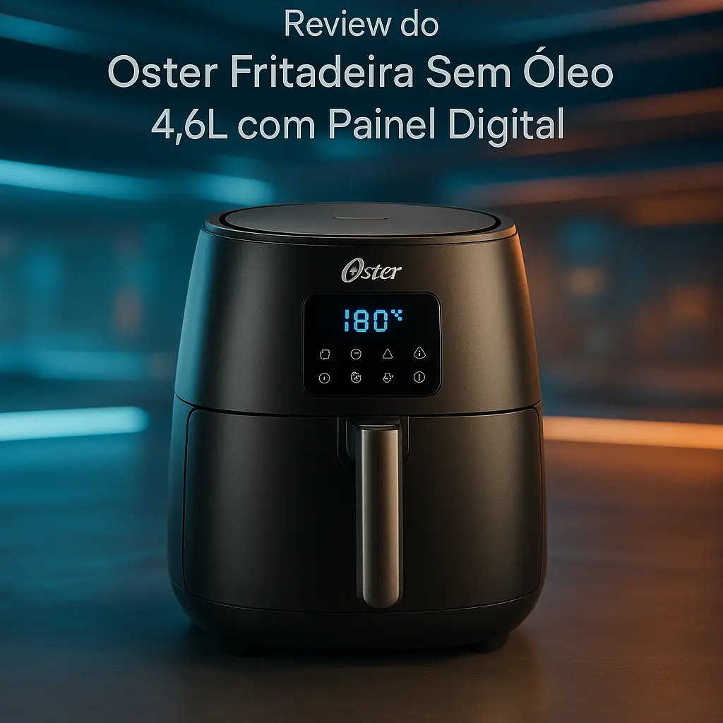 Oster Fritadeira Sem Óleo 4,6L com Painel Digital