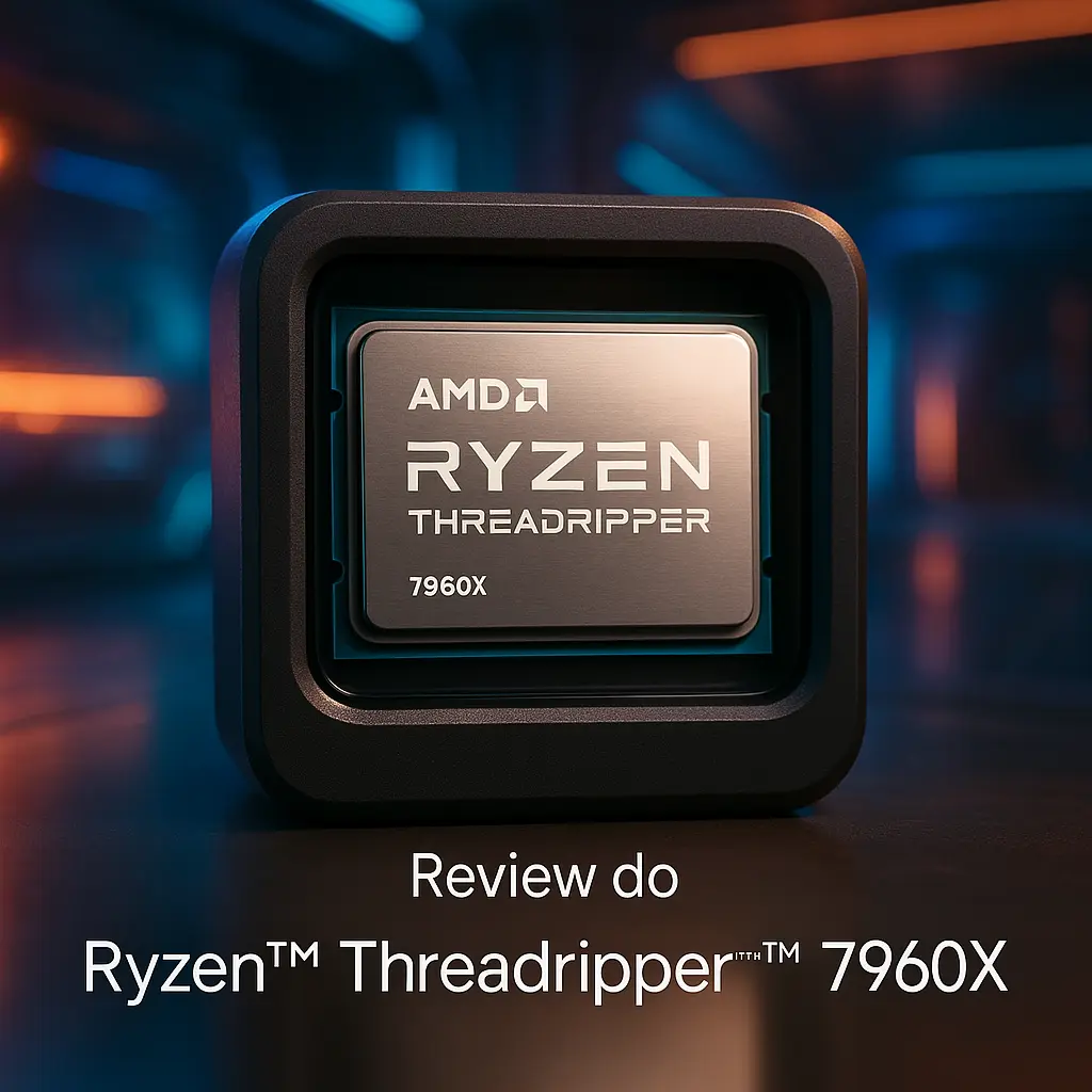 AMD Processador Ryzen™ Threadripper™ 7960X 24-Core: Potência Profissional para Seu Computador
