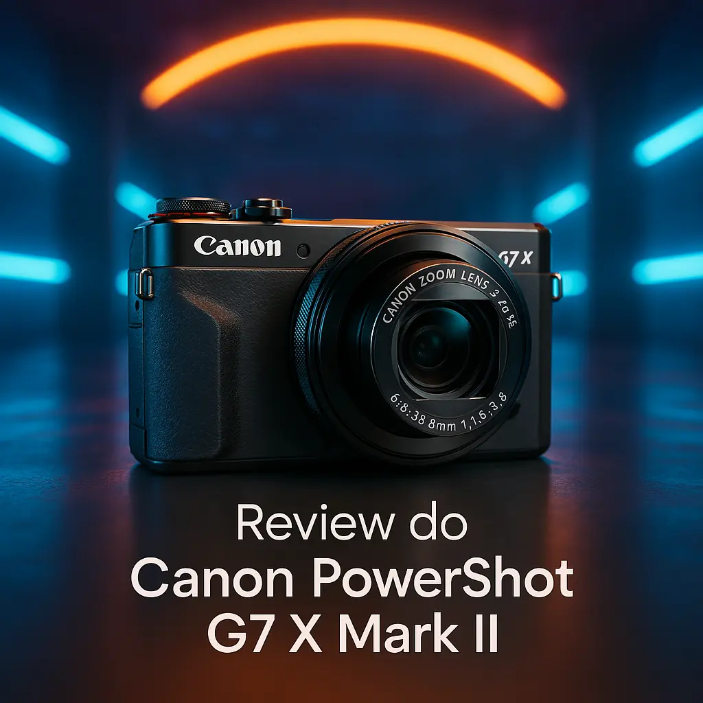 Câmera Digital Canon PowerShot G7 X Mark II: Compacta e Potente