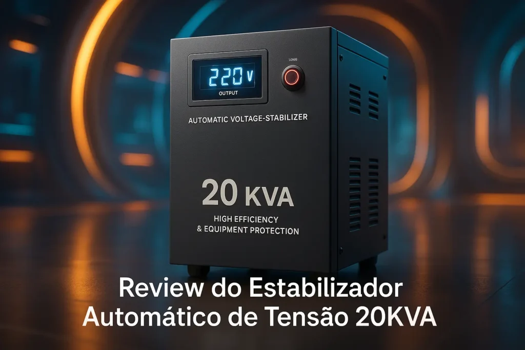Estabilizador Automático de Tensão 20KVA: Alta Eficiência e Proteção para Seus Equipamentos
