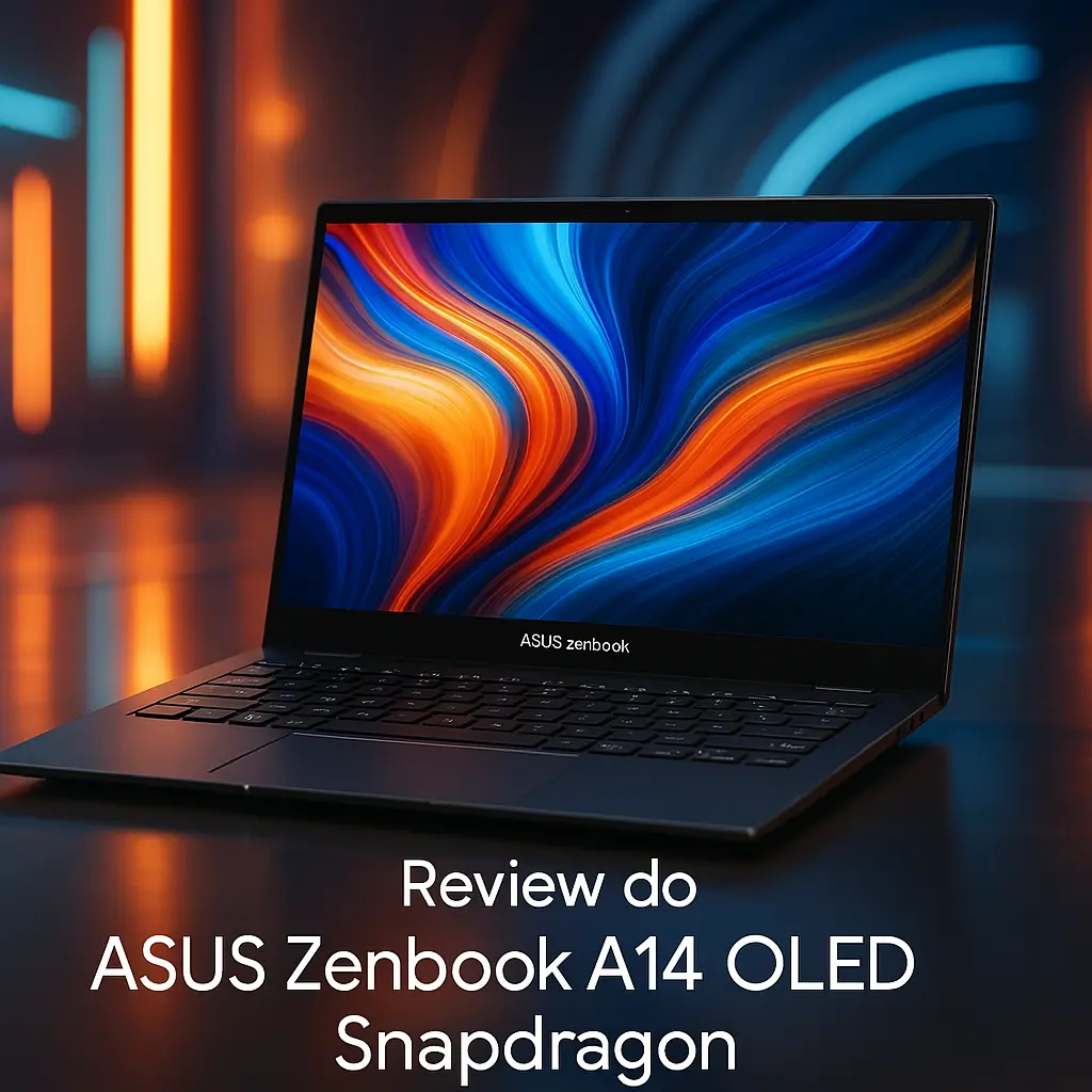 Notebook ASUS Zenbook A14 OLED SNAPDRAGON: Desempenho Impecável e Design Sofisticado