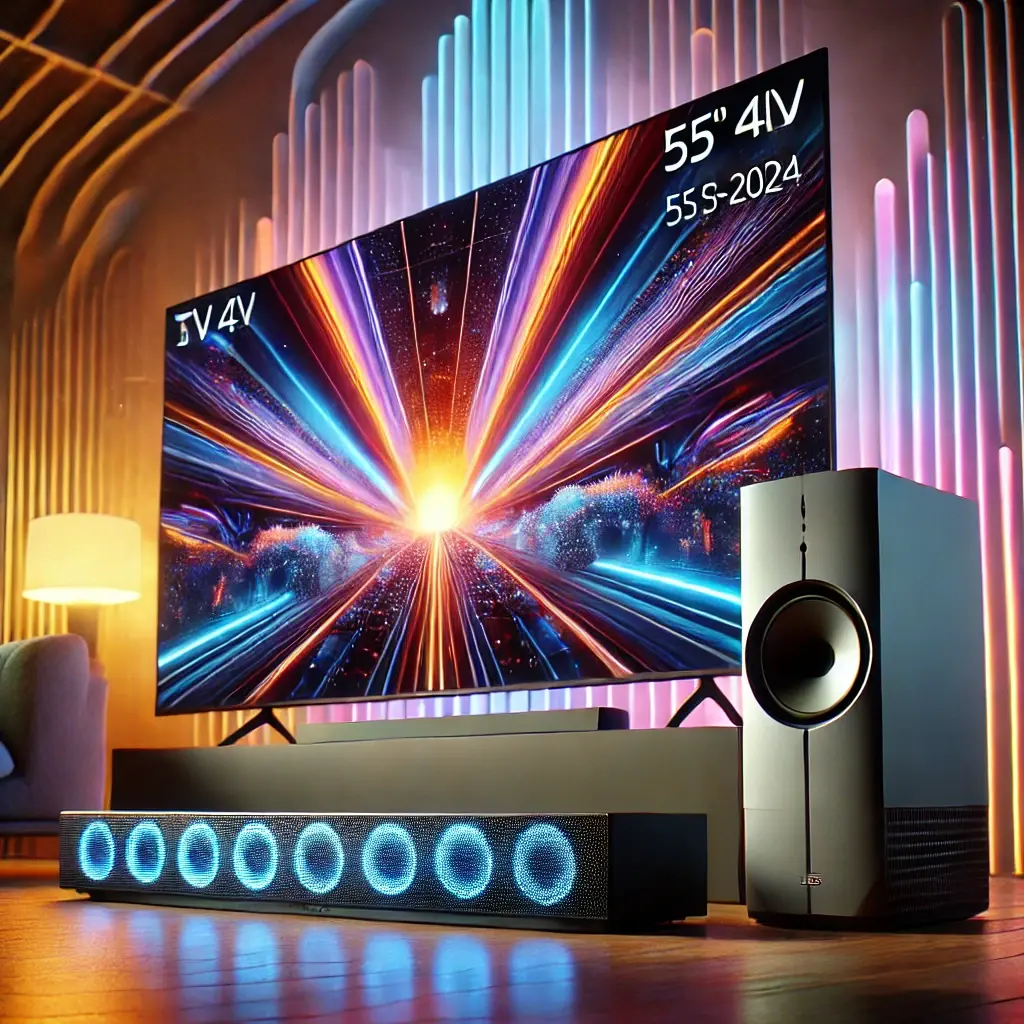 AI TV 55" OLED 4K 55S90D 2024 + Soundbar HW-B550/ZD Combo: Imersão Total em Qualidade de Imagem e Som