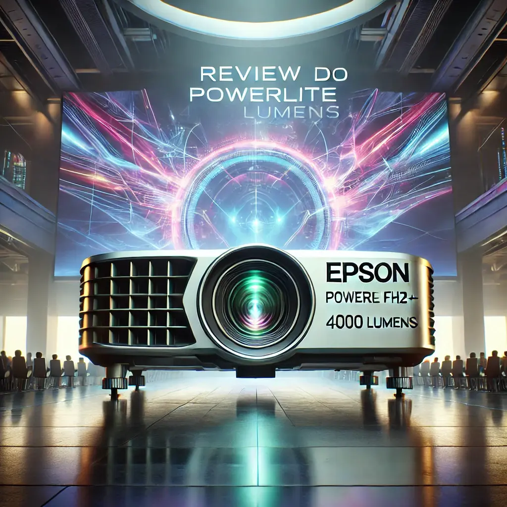 Projetor EPSON Powerlite FH52+ 4000 Lumens - V11H978021: Potência e Qualidade para Sua Casa ou Empresa