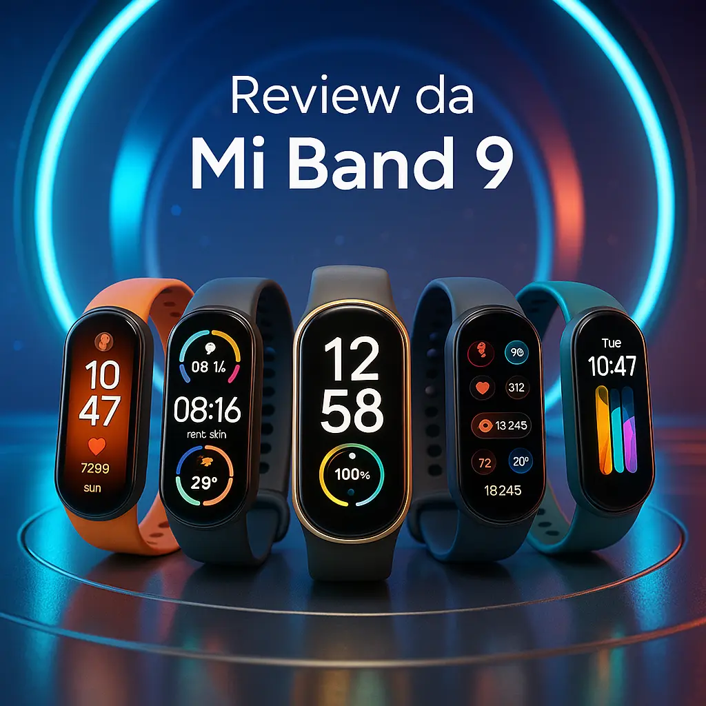 Os 5 Principais Modelos de mi band 9