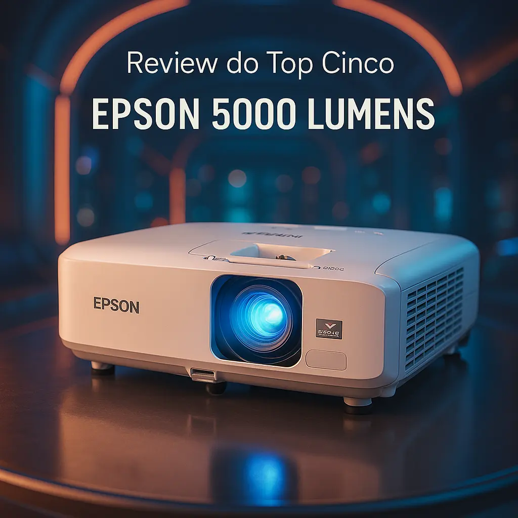 Top Cinco projetor Epson 5000 lumens