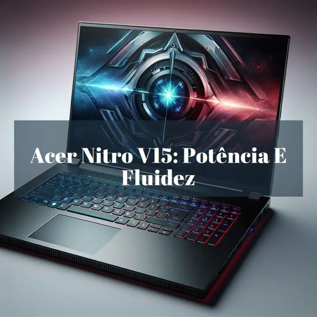Acer Nitro V15 com RTX 3050 e Tela 144Hz: Potência e Fluidez para Gamers