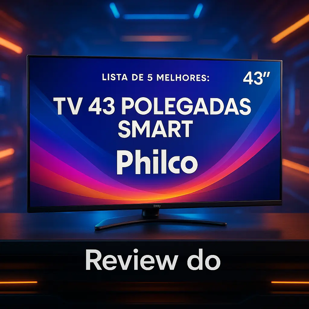 Lista de 5 Melhores: TV 43 polegadas smart Philco