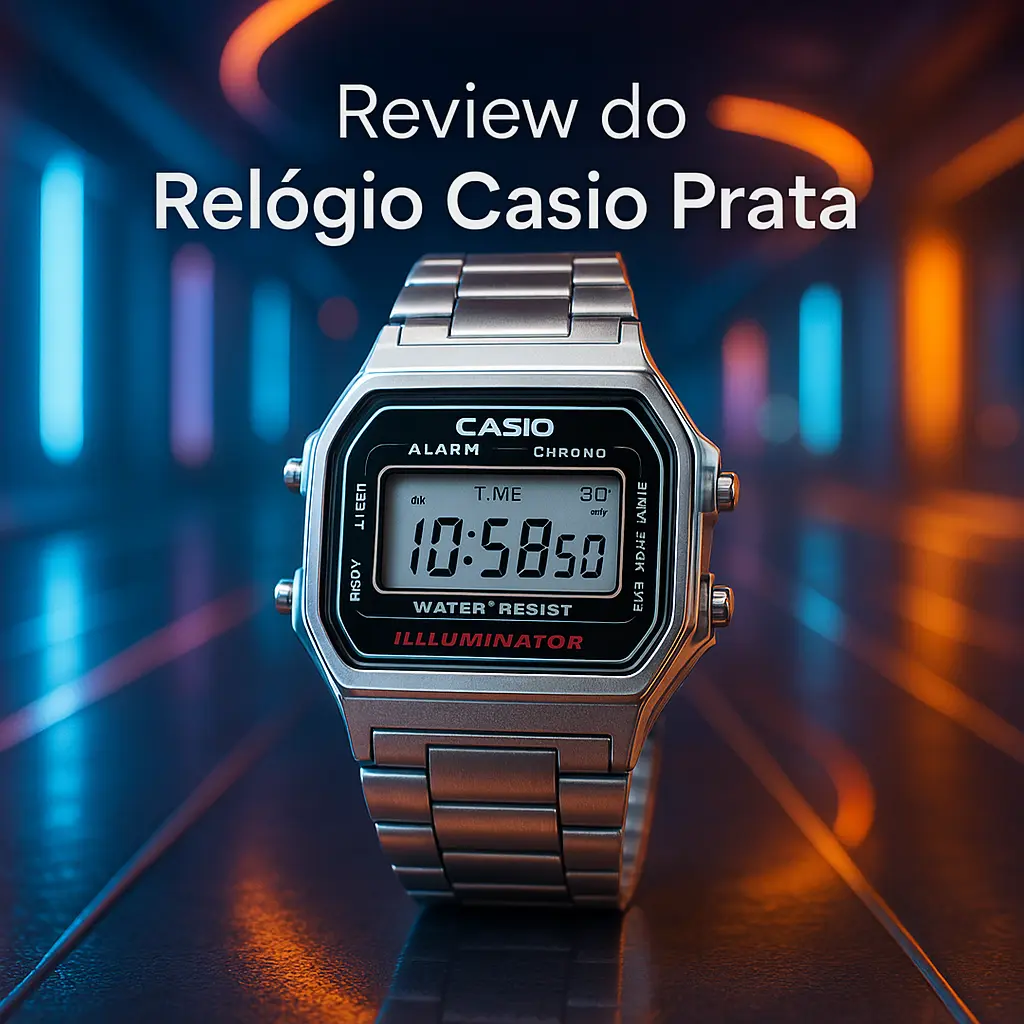 Lista de 5 Melhores: Relogio Casio Prata