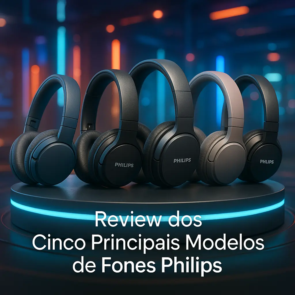 Cinco Principais Modelos de fone philips