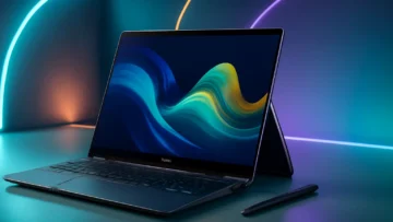 Samsung Galaxy Book3 360: 2 em 1, Tela FHD AMOLED, Processador Intel Core i7 e 16 GB de RAM