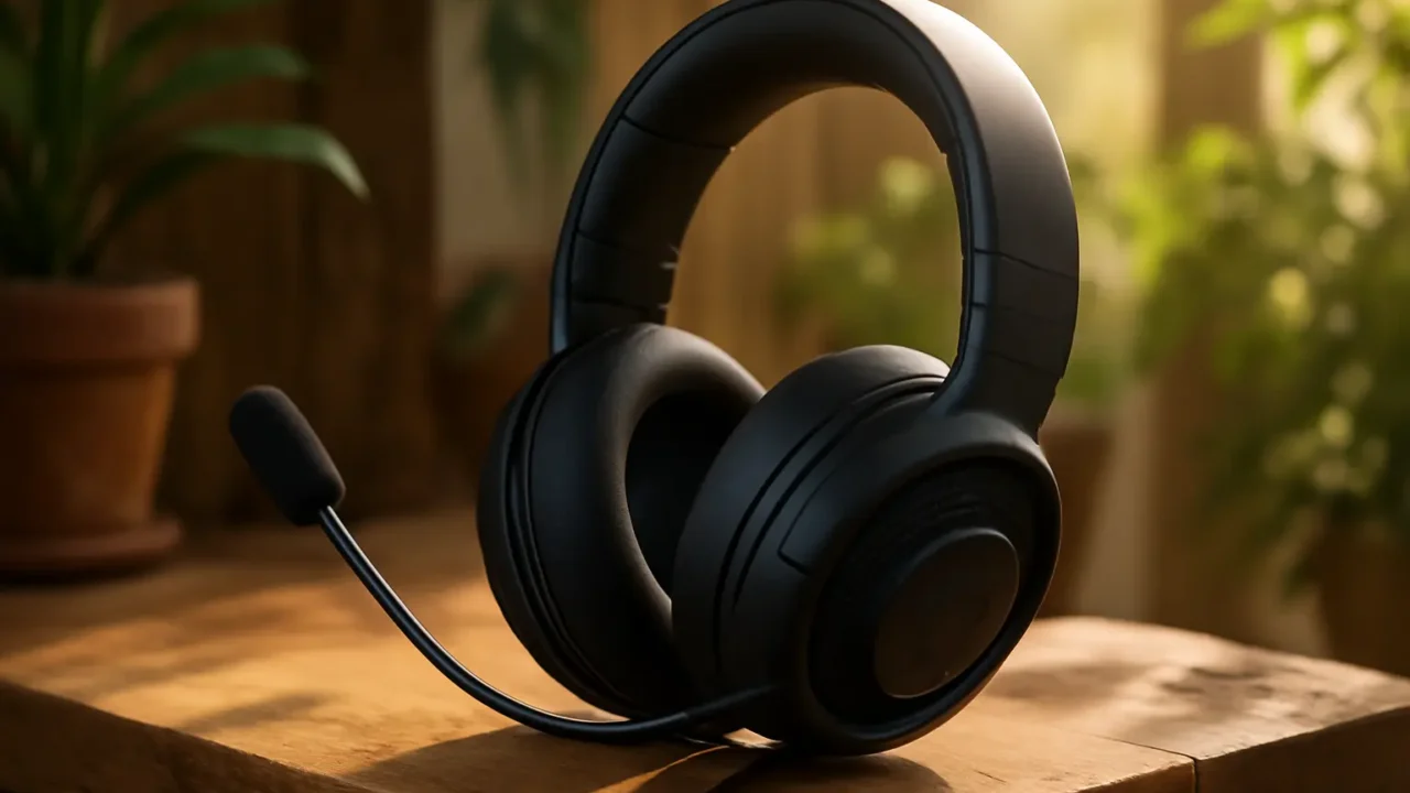 Fone de ouvido Kraken X Ultraleve Razer | Som Surround 7.1 – PC, PS4, PS5, Switch, Xbox One, Xbox Series X & S, Mobile – Preto