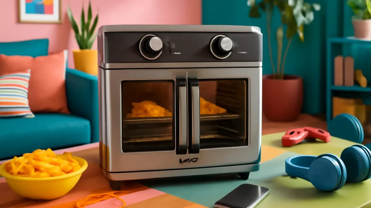 Forno e Fritadeira Sem Óleo Oster 42L French Door 2 em 1