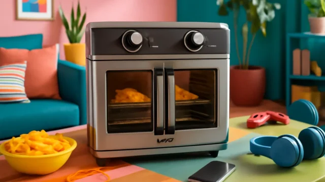 Forno e Fritadeira Sem Óleo Oster 42L French Door 2 em 1