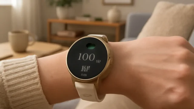 Polar Pacer Pro Champagne e Dourado - Relógio com GPS avançado, Design ultraleve e botões aderentes