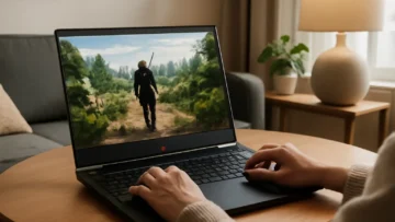 HP Victus 39.6 cm FHD IPS 144Hz - Laptop para Jogos com Ryzen 5 e RTX 4050