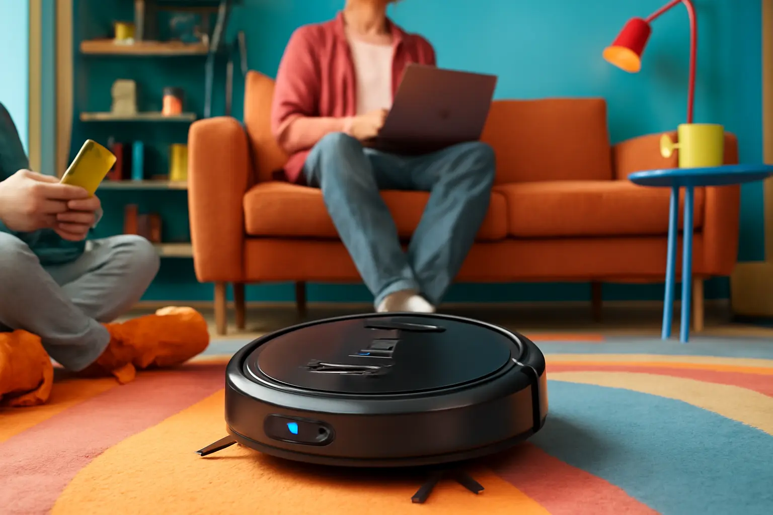 Robô Aspirador de Pó Electrolux Home e Speed Experience Erb10 Bivolt Preto - Potência, Eficiência e Conforto na Limpeza