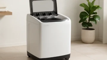 Lavadora de Roupas Praxis 2 em 1 10kg: Lava 6kg e Centrifuga 4kg