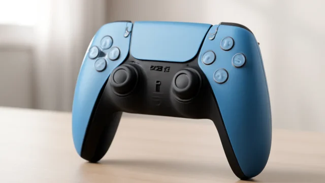 Controle DualSense - Starlight Blue: Imersão, Conforto e Design