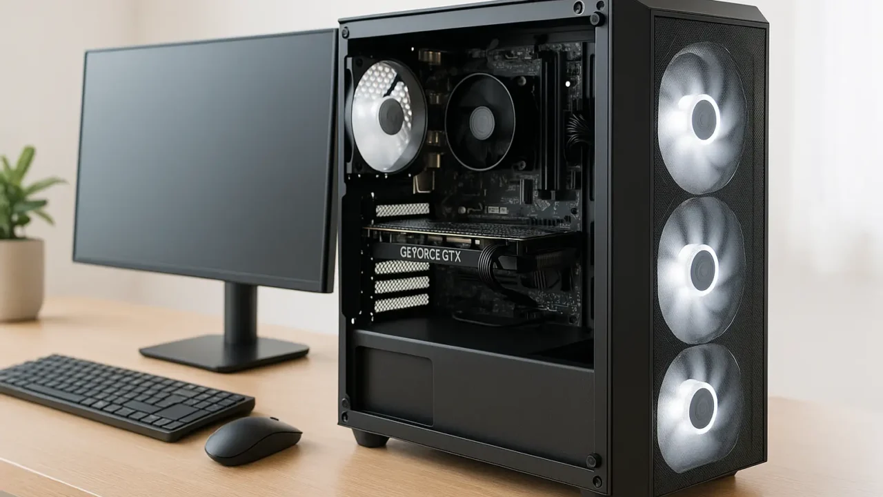 Monte seu PC: i5-14400F, GTX 1650, 16GB, 480GB SSD