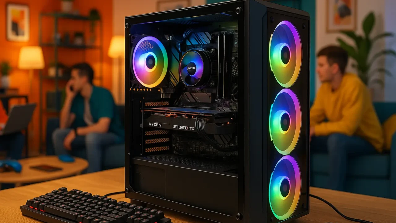 Monte seu PC: Ryzen 7 5700, RTX 3050, 16GB, 480GB SSD