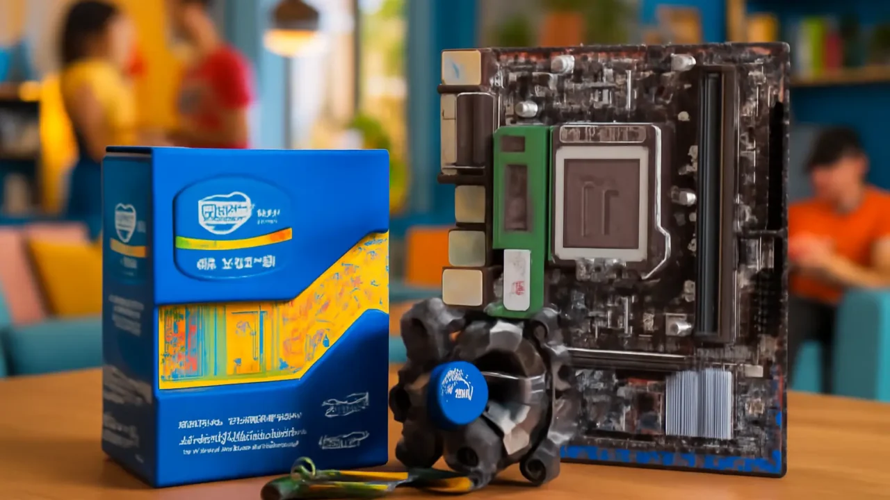 Kit Intel Core i7 3770 com Memória 8GB, Cooler e Placa H61
