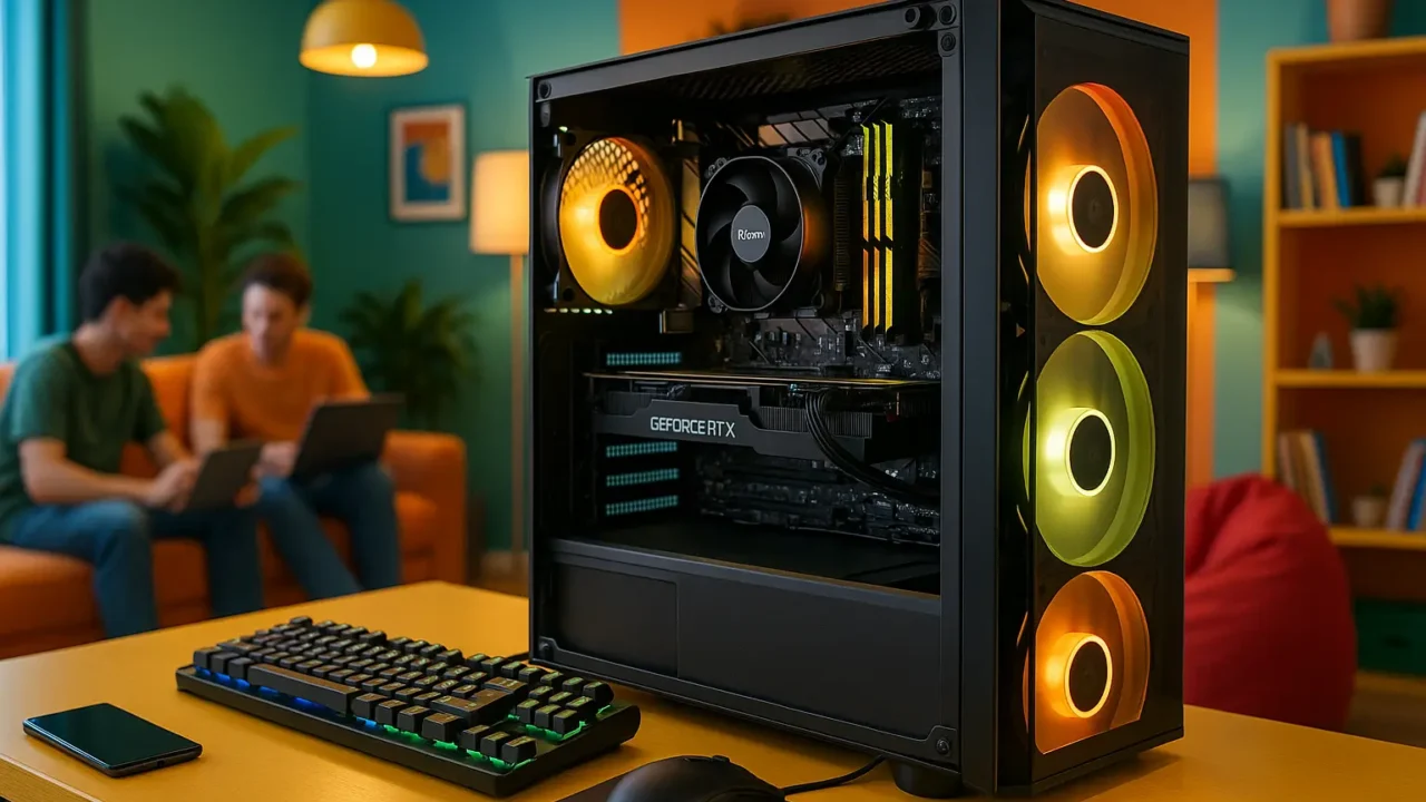 Monte seu PC: Ryzen 5 5500, RTX 4060, 16GB, 512GB SSD